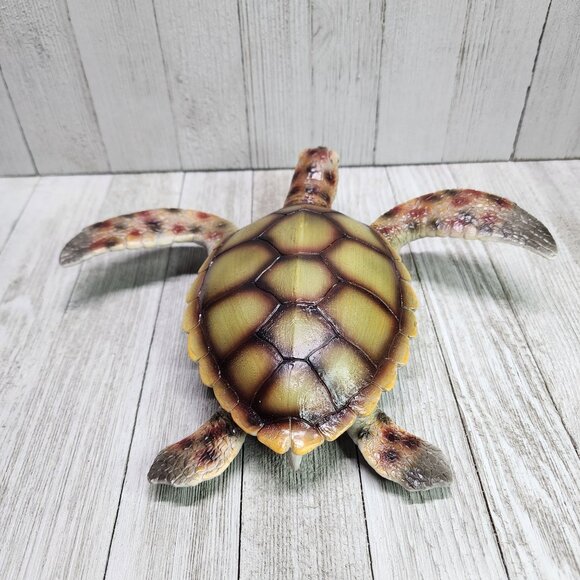 Sea Turtle Squishy Lifelike Animal Toy Action Figure Kids Party Gifts Education - Picture 6 of 11